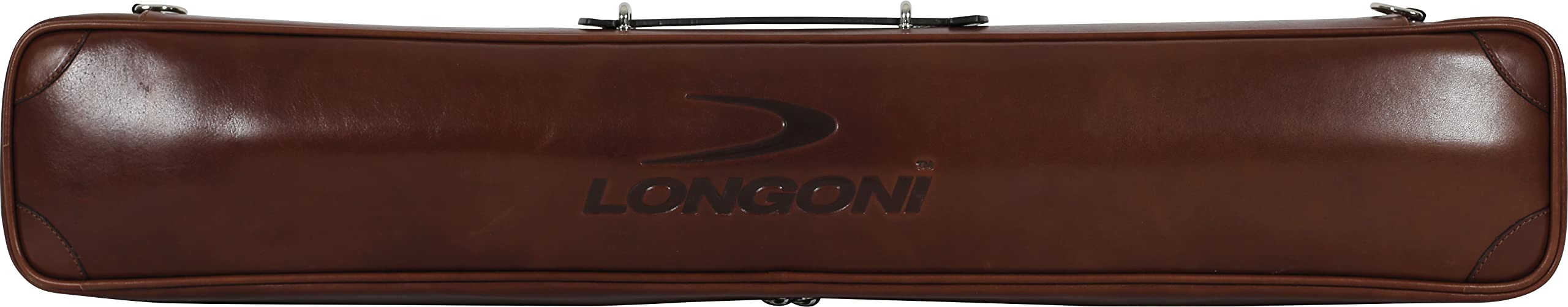 Longoni Giotto Terra Luxury Leather Pool Carom Billiard Soft Cue Case 4 x 8