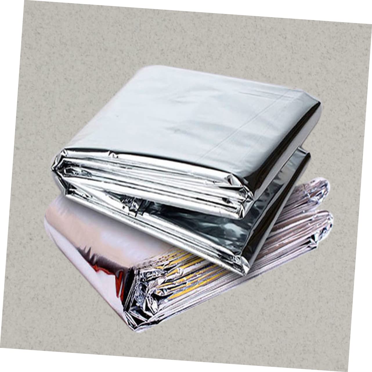 BESPORTBLE Multi-Functional Reflective Film 6 Sheets for Warm Keeping Emergency First Aid Heat Reflective Greenhouse Supplies 130x210cm