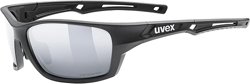 UVex - Gafas de sol deportivas polarizadas para ciclismo, correr, con protección UV, para mujeres y hombres, estilo deportivo 232 P, alfombrilla