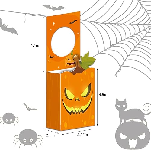Miniatura 3 de FRIDAY NIGHT Percha de puerta de Halloween, cajas de golosinas para decoración de Halloween, bolsas de golosinas para el vecindario de Halloween,