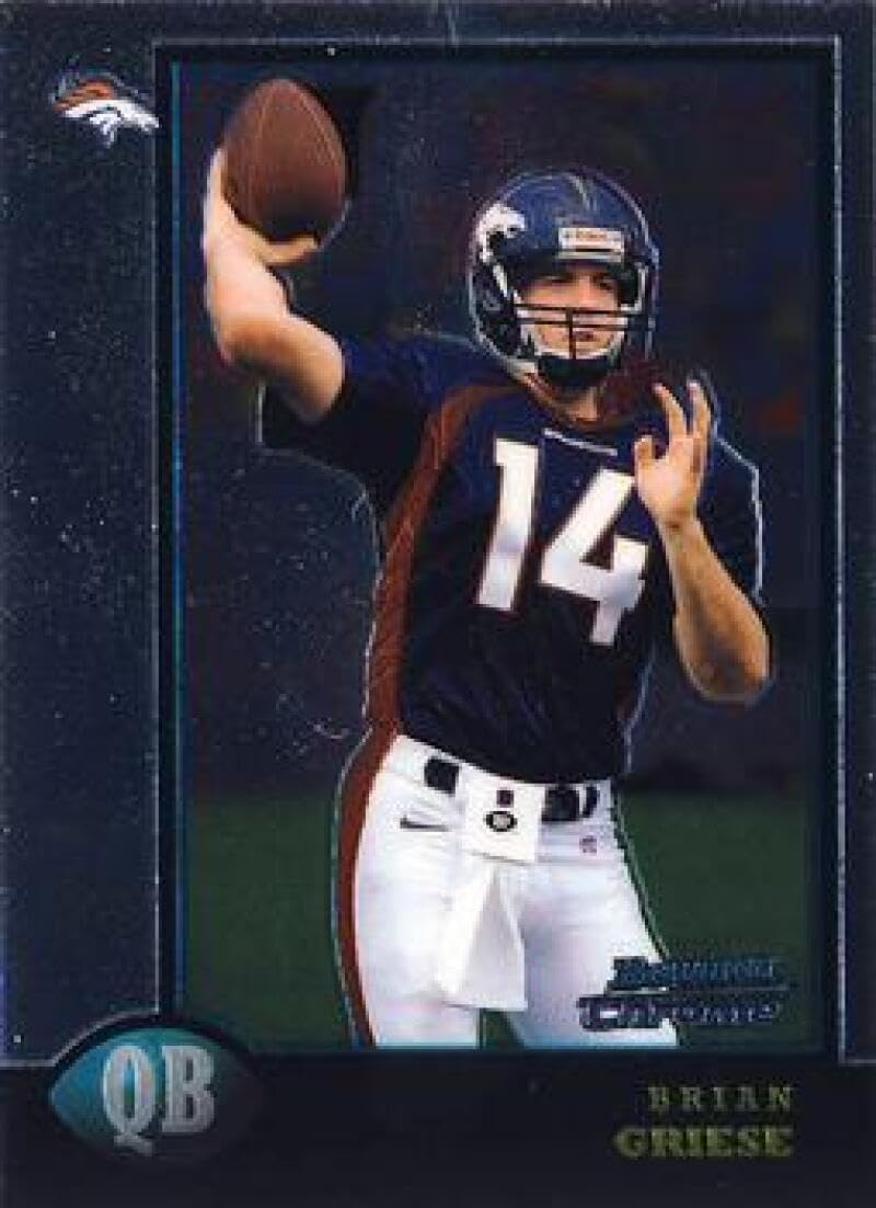 1998 Bowman Chrome #7 Brian Griese Denver (RC - Rookie Card) NM-MT Football