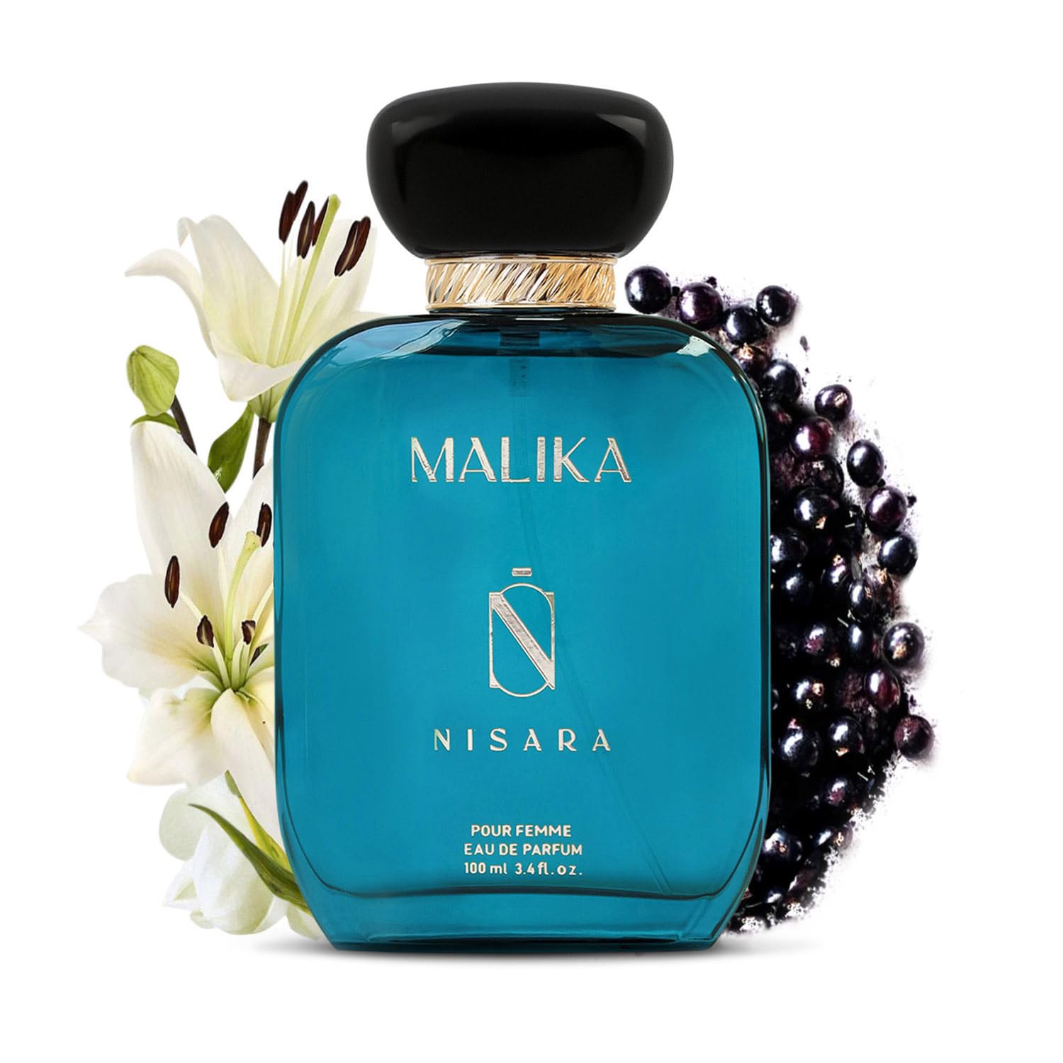 Nisara Malika Perfume For Woman 100 ml | Girl Long Lasting Eau De Parfum | Floral -Fruity -Amber Fragrance With | Blackcurrant, Pear, Pink Pepper, Rose, Jasmine, Amber, Vanilla, Musk | EDP Scent spray for Woman | Premium Perfume For Her-picture-29