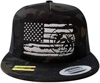 Strong Faded Snapback Classic Meshback Baseball Cap with Embroidered Logo | Adjustable Unisex Hat One Size