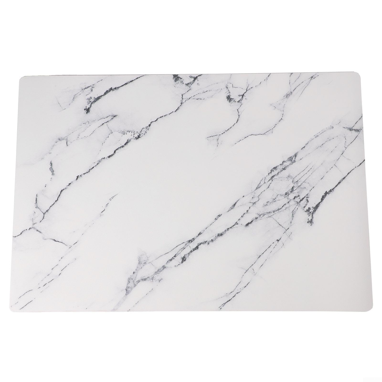Alfombra de baño multiusos de piedra de diatomita de secado rápido antideslizante para cocinas y pasillos, 60 x 40 cm (blanco)