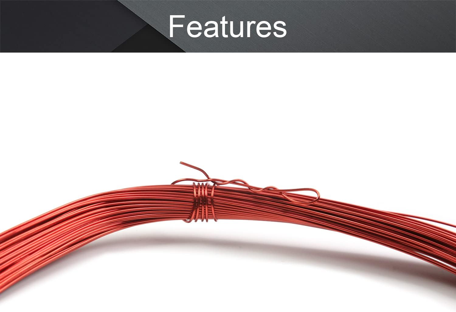 Fielect 0.59mm Inner Dia Magnet Wire Enameled Copper Wire Winding Coil 164Ft Length QZ-2-130 Model Widely Used for A Variety of Motors