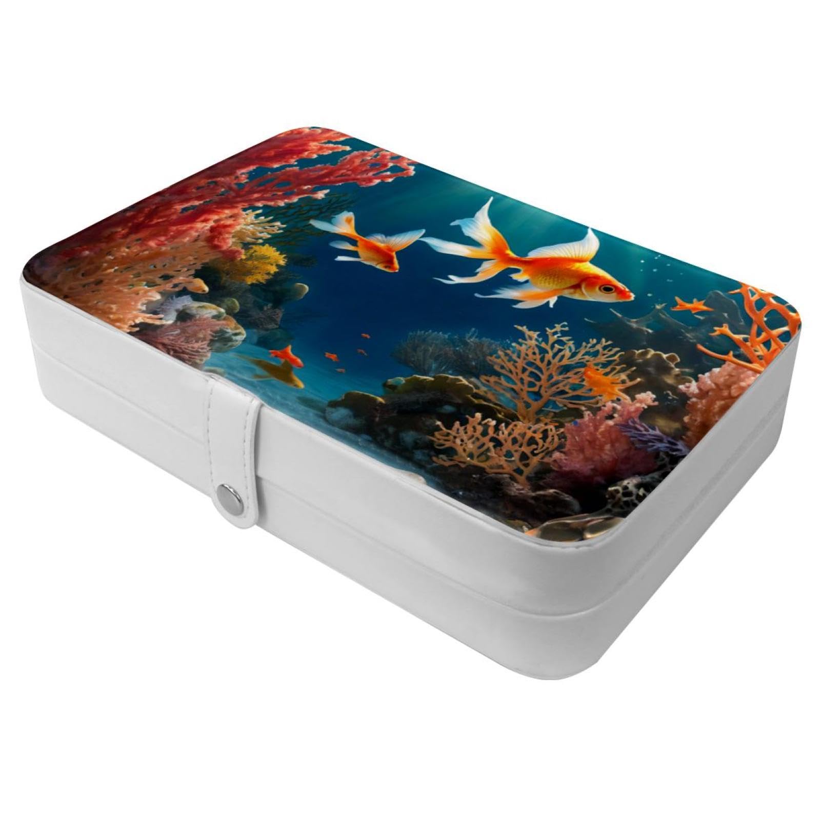 Boîte à bijoux de voyage anti-nœud pour transporter vos colliers et bracelets sans risque