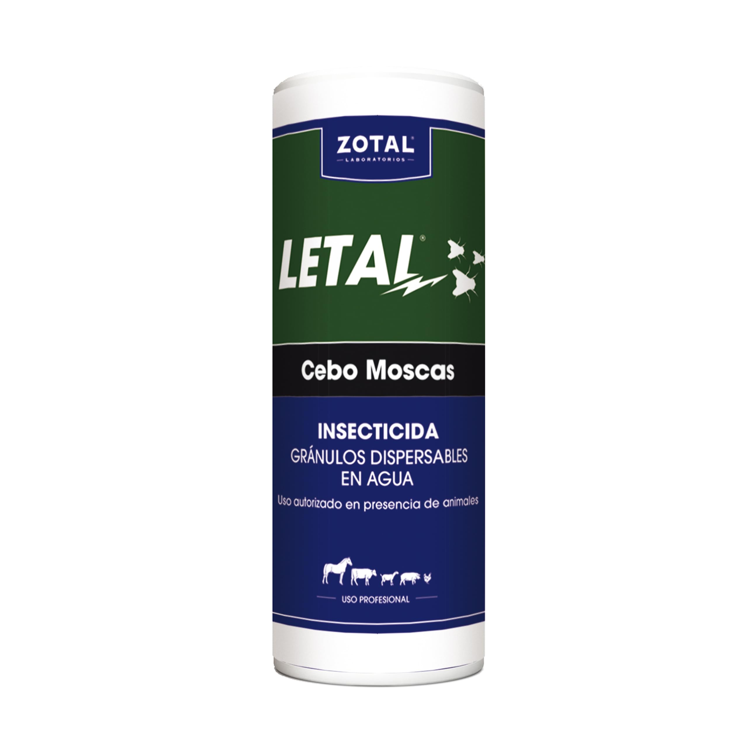 ZOTAL LETAL - Cebo para Moscas en Gránulos dispersables en Agua - Uso Autorizado en Presencia de Animales - 200g