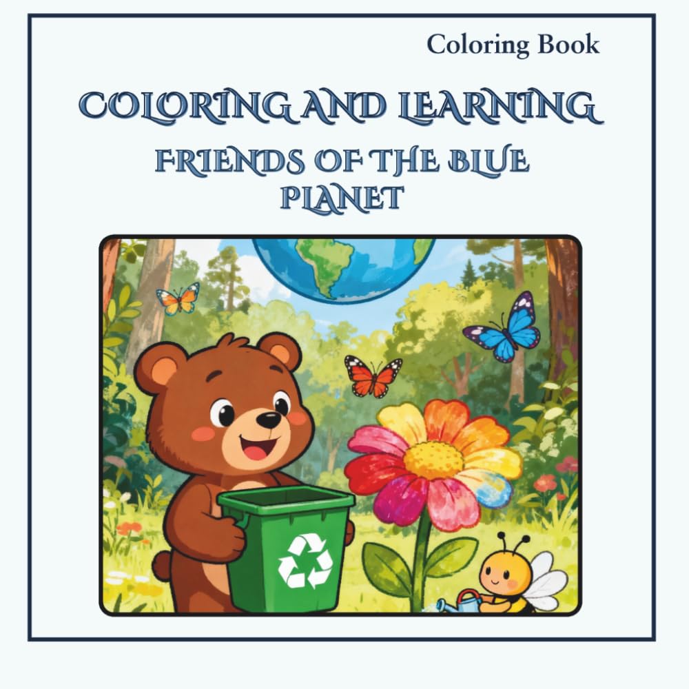 The Friends of the Blue Planet (SERIES: COLORING AND LEARNING - Small Great Lessons)