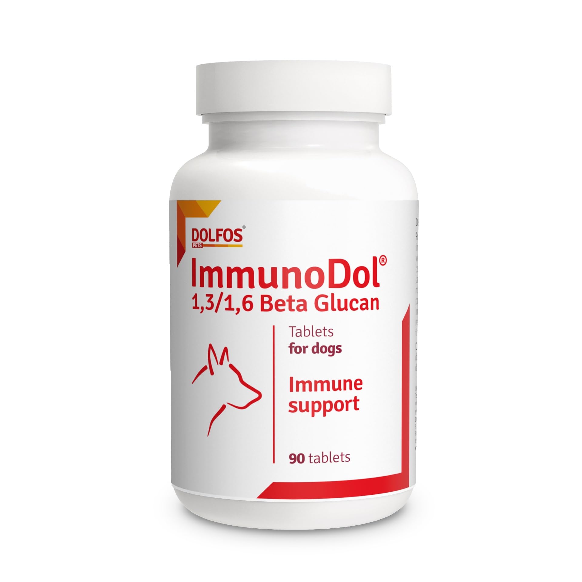 ImmunoDol 90 tablets Beta 1,3/1,6 Glucan Immune System Support for Dogs