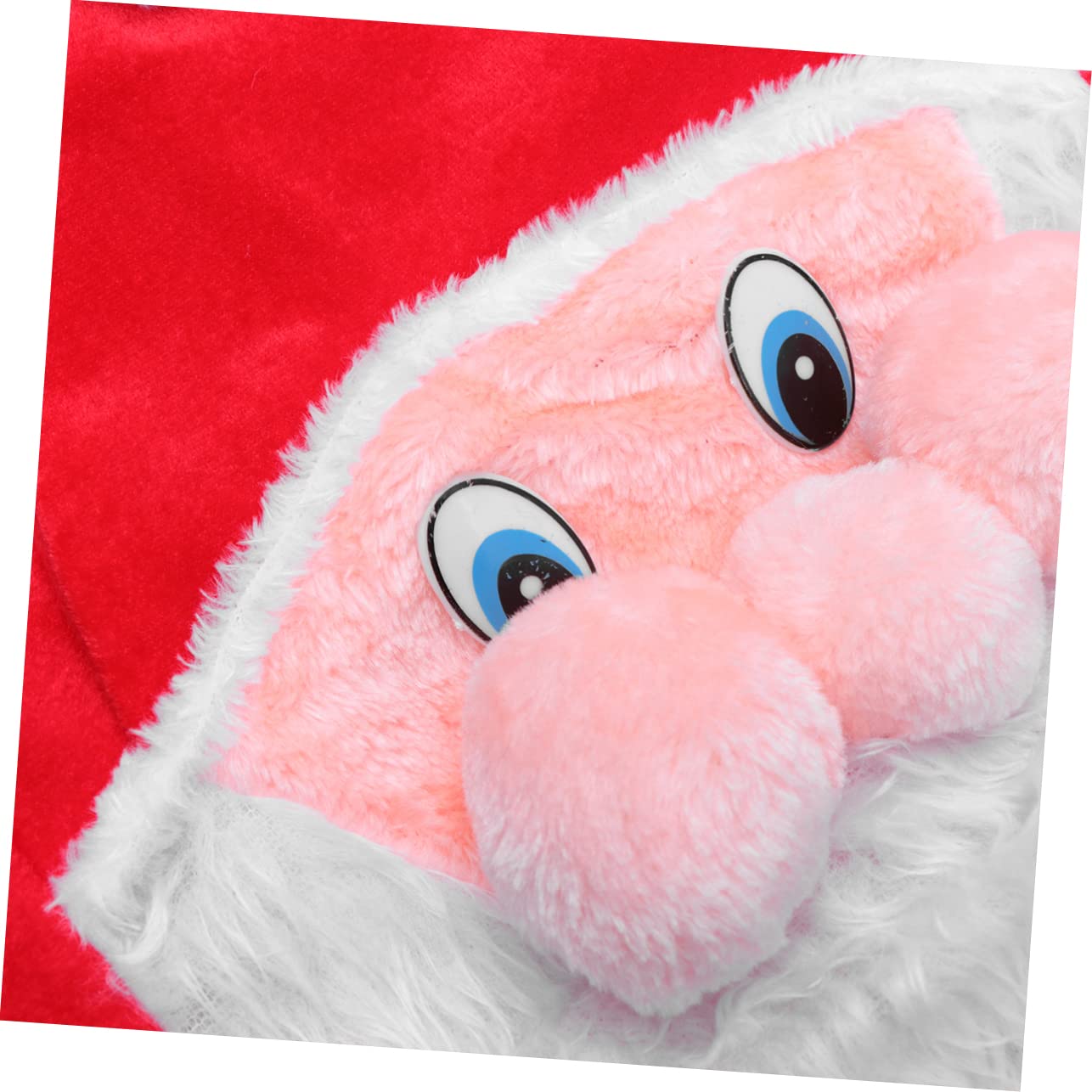 Didiseaon 3piezas Bolsa De De Santa Claus De Peluche Para Navidad Saco Cuerda Para Dulces y Decoración Festiva Para Adultos