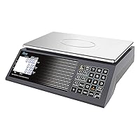 Vista 10 de ACLAS Báscula de computación de precio digital NTEP certificada legal para el comercio 60 libras 0.02 libras Báscula comercial al por menor