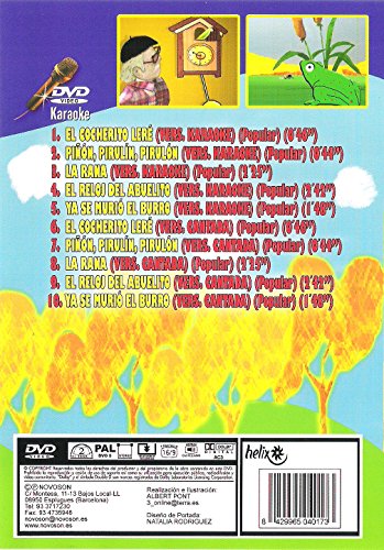 Karaoke Canciones Infantiles para que las Cantes Vol. 1 [DVD] – vue 3