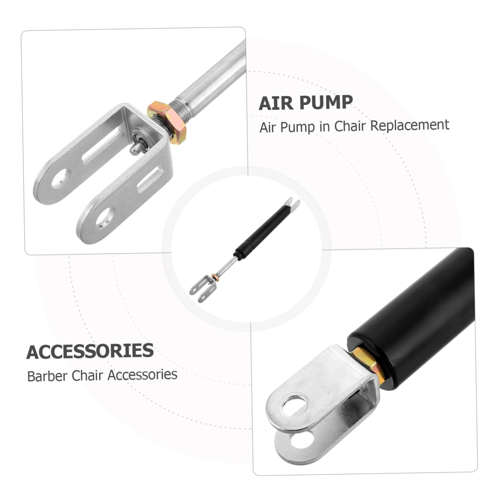 Yardenfun Fotel Fryzjerski Air Bar Chair Hydraulic Cylinder Replacement Fotel Fryzjerski Gas Shock Części Do Fotela Masującego Części Zamienne Do Fotela Biurowego Części Zamienne Do Fotela