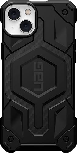 Miniatura 3 de URBAN ARMOR GEAR UAG - Funda diseñada para iPhone 14 Plus de fibra de carbono de 6.7 pulgadas, imán integrado compatible con carga MagSafe,