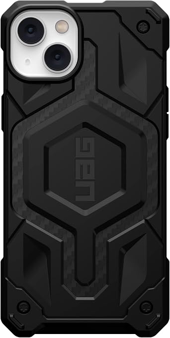 URBAN ARMOR GEAR UAG Designed for iPhone 14 Plus Case Carbon Fiber 6.7 Monarch Pro Built-in Magnet Compatible with MagSafe Charging Rugged Shockproof Dropproof Premium Protective Cover