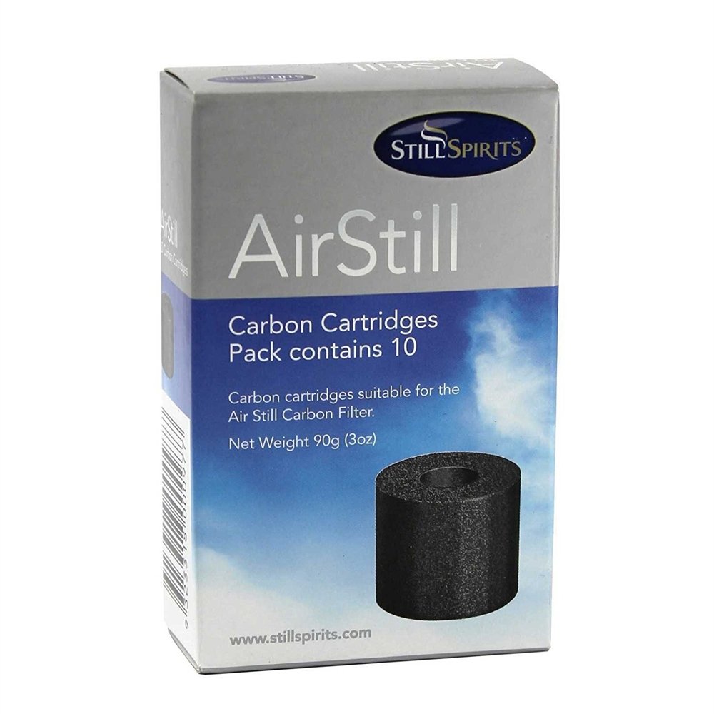 Air still carbon cartridges (10)