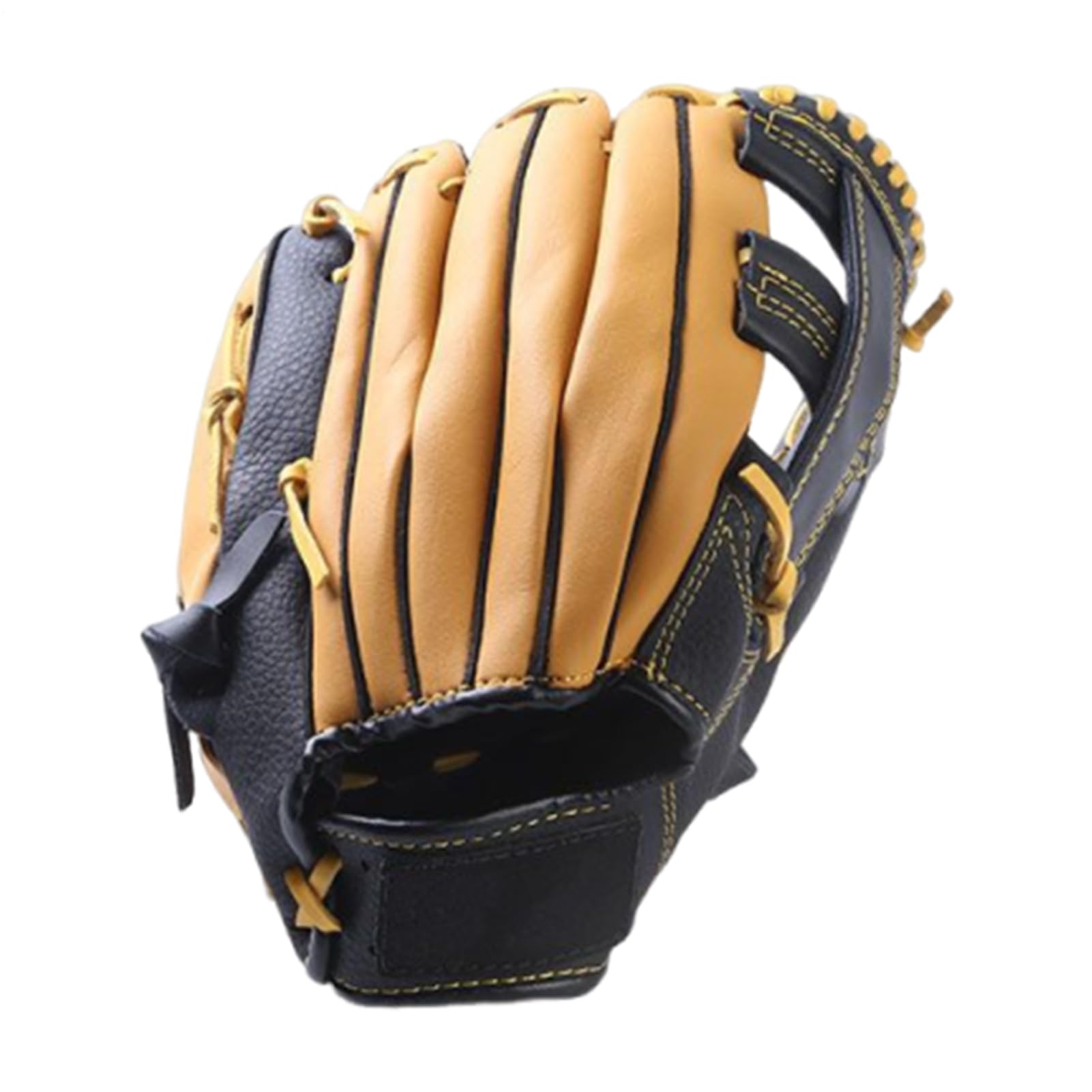 Gant de baseball en cuir souple, gants d'entraînement pour balle molle Outfield, durables pour jeunes et adultes, gants d'entraînement confortables pour le baseball et le softball
