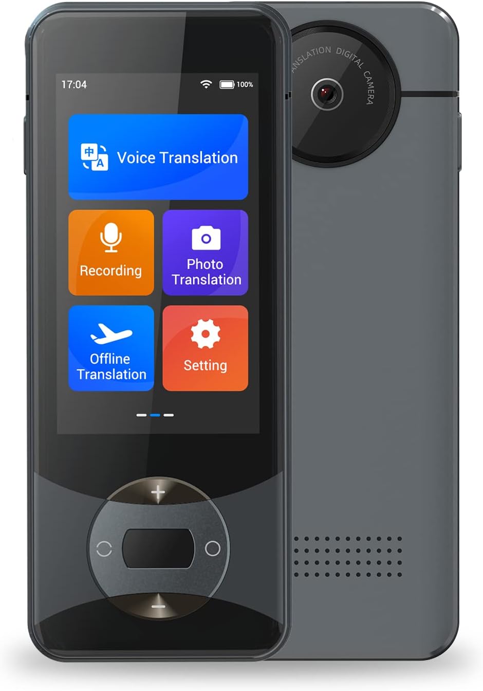 Language Translator Device 144 Languages AI Voice Translator W10 with 3.0 inch Touchscreen Image Translation Support Instant Two Way Translation for Travel Business