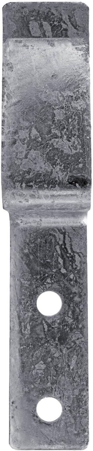 Barn Door, Gate or Door - Drop Bar Lock Brackets - Made of Galvanized Pressed Steel to Resist Rust - CASE Qty 25