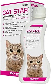 Fifozone Sky Ec Cat Star Multivitamin Syrup for Cats - 100 Ml by Jolly and Cutie Pets by Fifozone