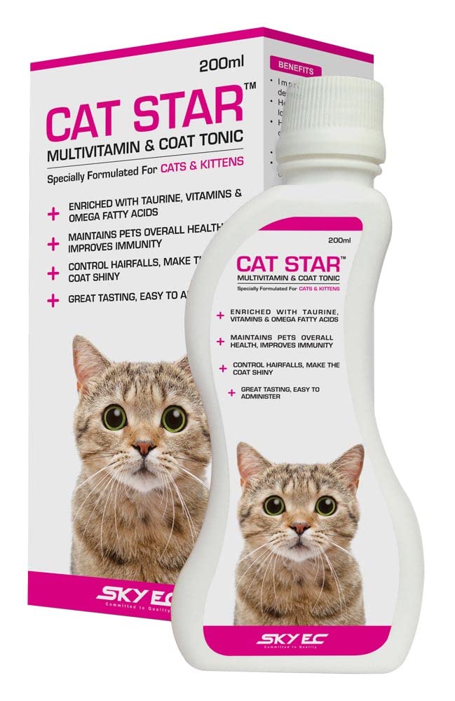 Fifozone Sky Ec Cat Star Multivitamin Syrup for Cats - 100 Ml by Jolly and Cutie Pets by Fifozone - Review, Price and Buying Guide