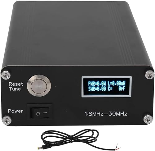 GOOZEEZOO ATU-100 EXT - Sintonizador de antena automático actualizado de 1.8-50 MHz por N7DDC 7 x 7,100 W de código abierto para antena de onda corta