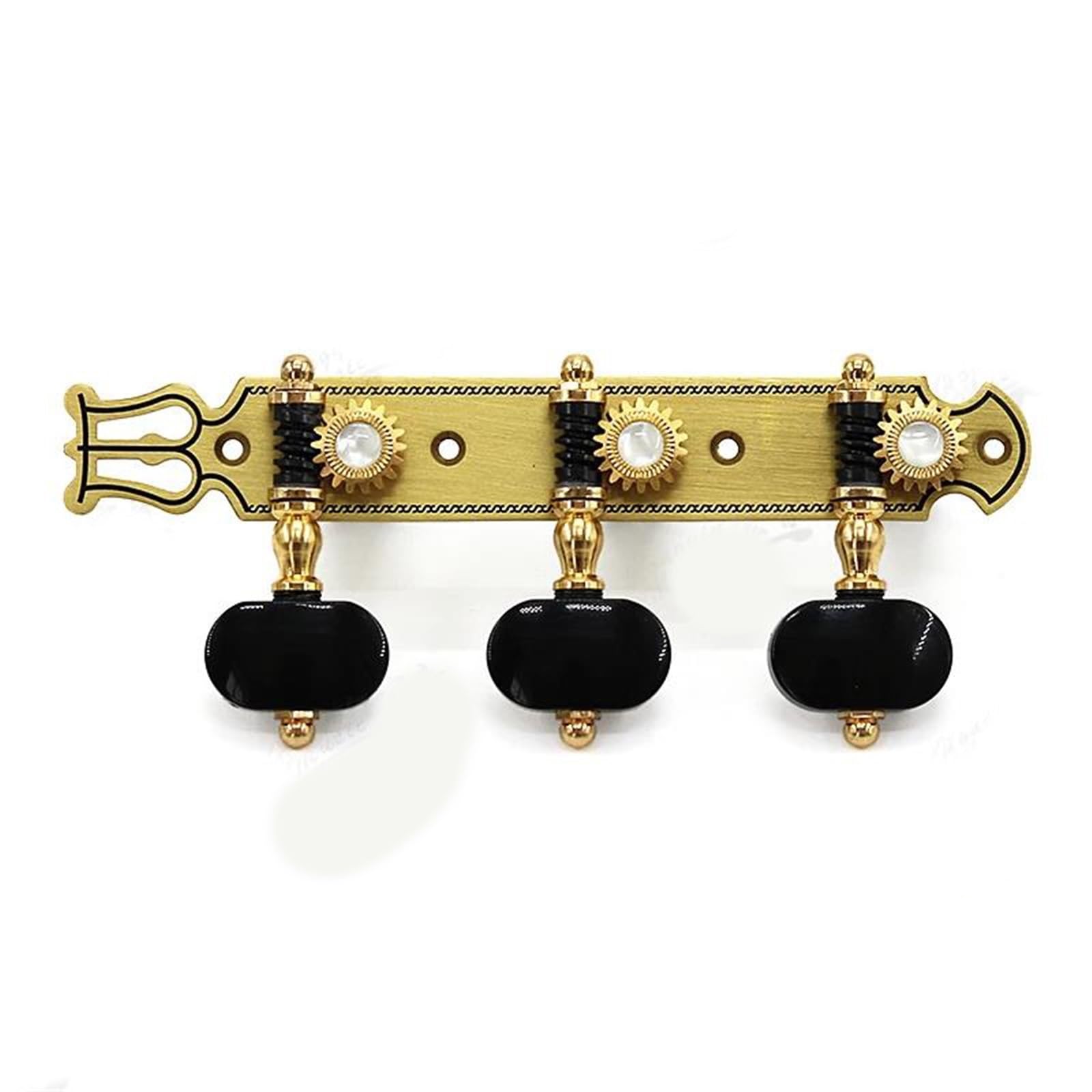 Gitarrenwirbel Set Vintage-Mechaniken Aus Reinem Kupfer Für Klassische Gitarren (3L3R)