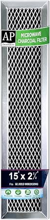 AP JX81D Microwave Filter 11. x 2.5 for GE WB02X10943 Over-the-Range Oven