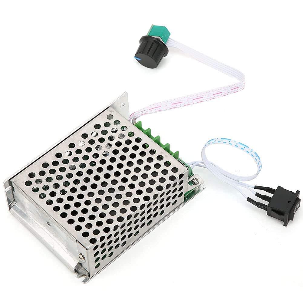 DC Motor Speed Controller 10V-50V 40A PWM Volt Regulator Switch with Potentiometer