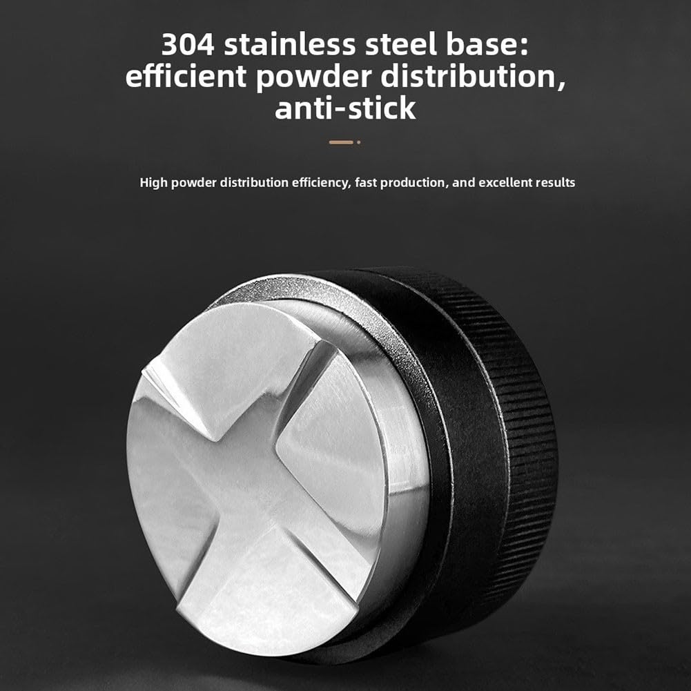 Pigiatore per espresso e Acciaio 51mm per professionale Pigiatore