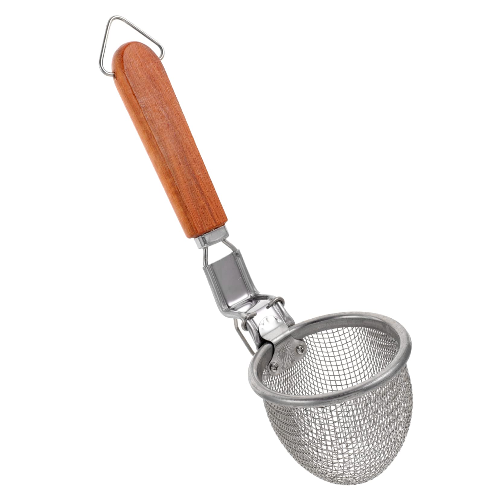 3-teiliges Set aus Edelstahl-Nudelsieb, Wok-Zubehör, Edelstahl-Sieb mit feinem Netz, Hot-Pot-Korb, Spinnennetz-Sieb für den Haushalt, Nudelfilter,2pcs-33X10X10CMx2pcs