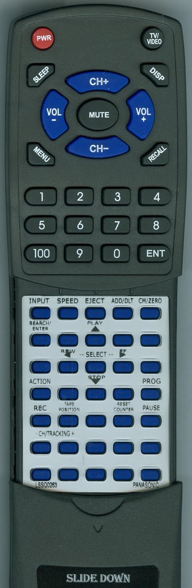 PANASONIC EUR7651110 TÉLÉCOMMANDE d'origine TV Téléviseur (Réf#T-260