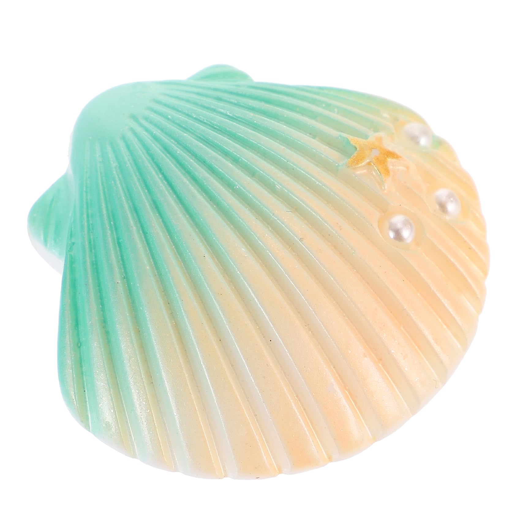 POPETPOPSimulated Pearl Shell Nautical Fridge Magnets House Decorations for Home Magnetic Locker Accessories Cute Fridge Magnet Home Decor Door Sticker Resin Refrigerator