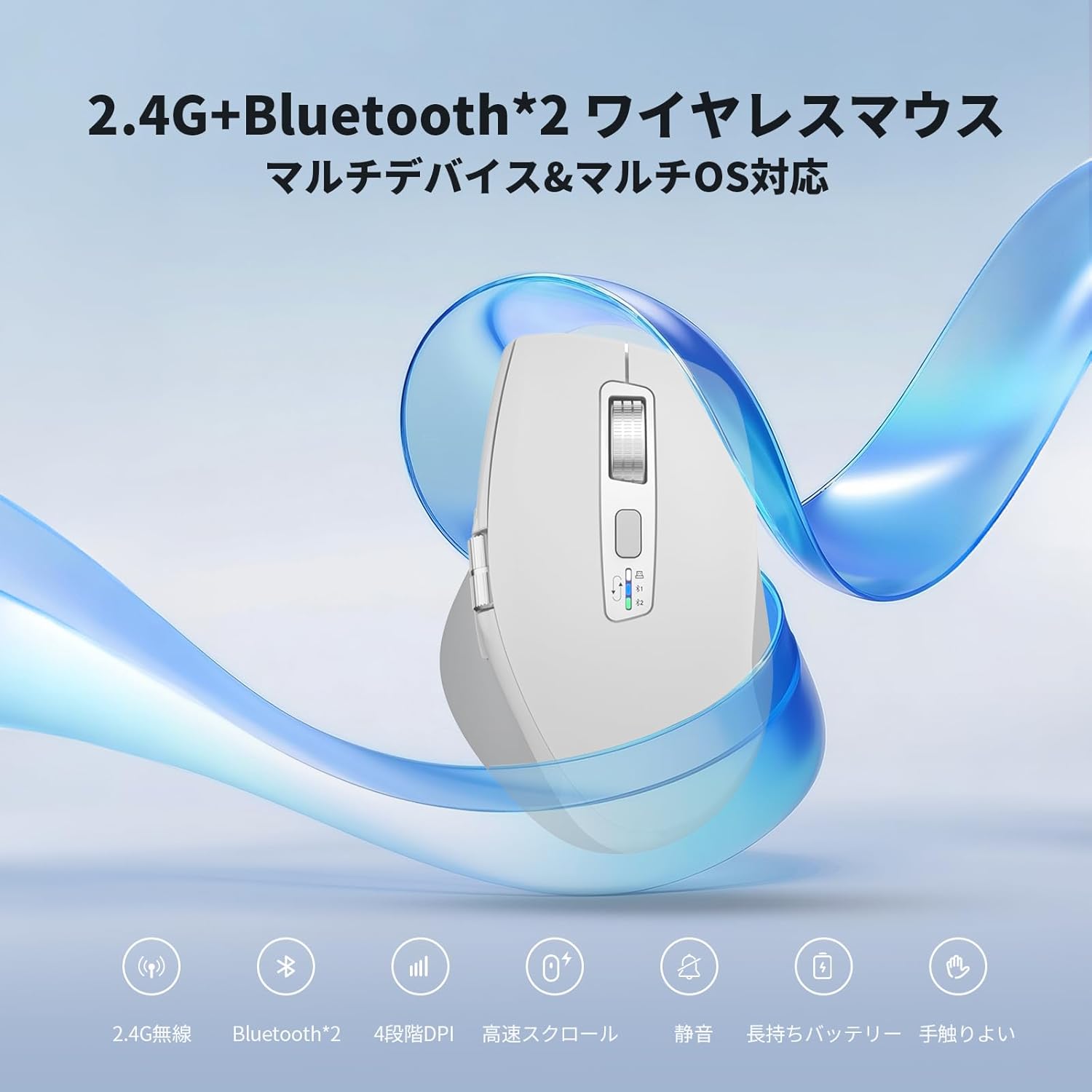 INFINMIND Wireless Mouse silent click feature in various environments