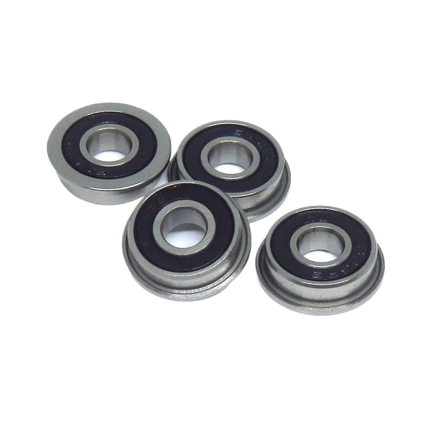 F695 2RS フランジベアリング 5x13x4mm 深溝玉軸受 F695RS 2/3 3Dプリンター フランジ付きベアリング 5