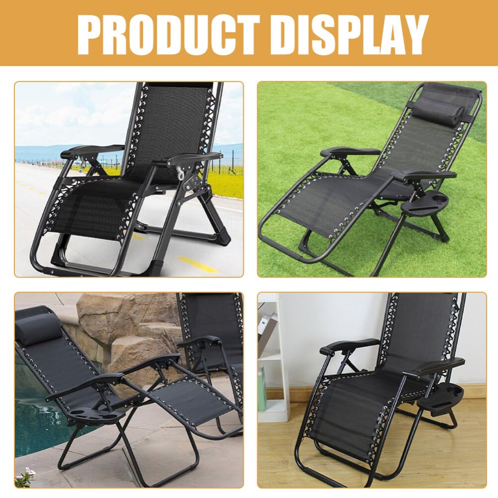 Baluue Ersatzstoff für Terrassenstühle aus PVC und Polyester Leichter und Tragbarer Bezugsersatz für Campingstühle mit Einfachem Design für Sommerferien und Garten