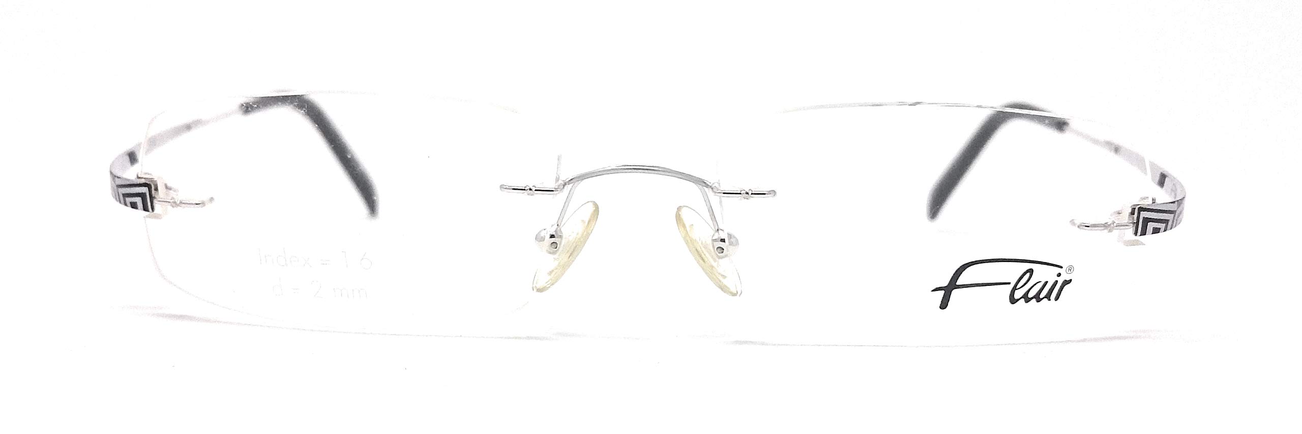 Flair OCCHIALI DA VISTA DONNA 901 ARGENTO E NERO 629