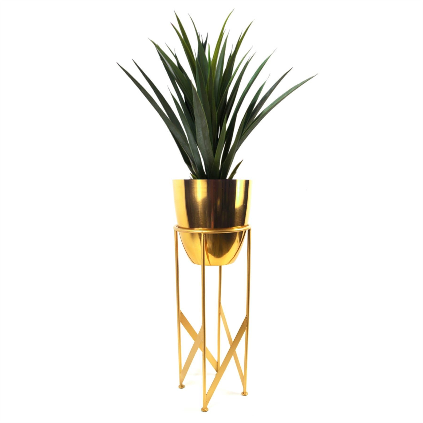 Botanik Yukka Artificial Plant - 3ft - Gold
