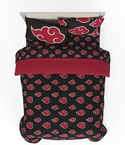 Miniatura 29 de Franco - Juego de ropa de cama coleccionable Nintendo Donkey Kong, 5 piezas, edredón reversible supersuave y juego de sábanas con funda, tamaño Rojo