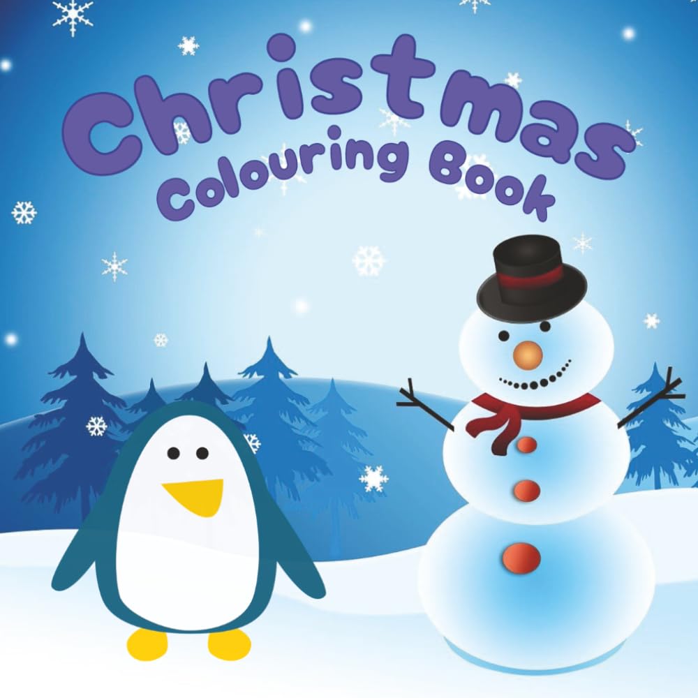 Christmas Colouring Book: Christmas Gifts For Adults And Children