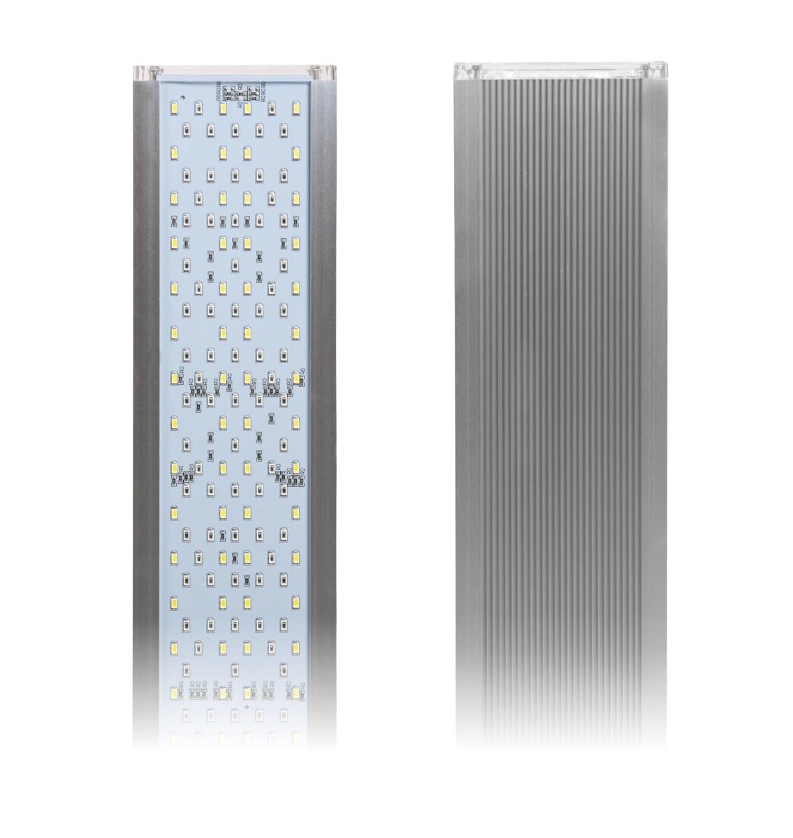 Happet AquaLED RGB Aquarium LED Lampe 85 cm 84W – Vollspektrum Pflanzenlicht 10000K für Aquascaping & Süßwasseraquarium, Starke Farben, gleichmäßige Beleuchtung, verstellbare Halterung