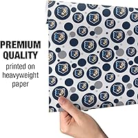 Vista 4 de GRAPHICS & MORE Rollo de papel de regalo con logotipo primario de la Universidad de Bob Jones