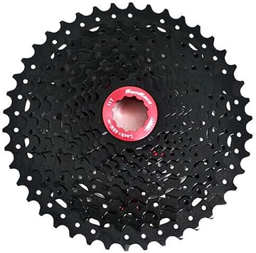 SunRace CSMX8 Wide Ratio Cassette 11-42T, 11 Speed, Black, XTE1385