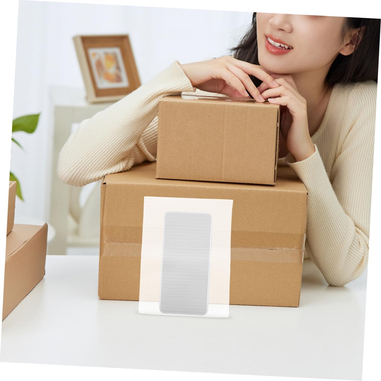 Cabilock 100pcs Foam Pouches for Packing and Shipping Lightweight Foam Packing Bags for Moving Supplies Protective Material for Crafts and Goods Storage