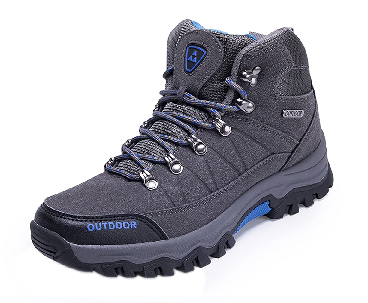 Scarpe da Trekking Uomo Impermeabile Scarponi da Escursionismo Scarpe da Montagna Stivali Caviglia Invernali All'aperto Sportive Sneakers
