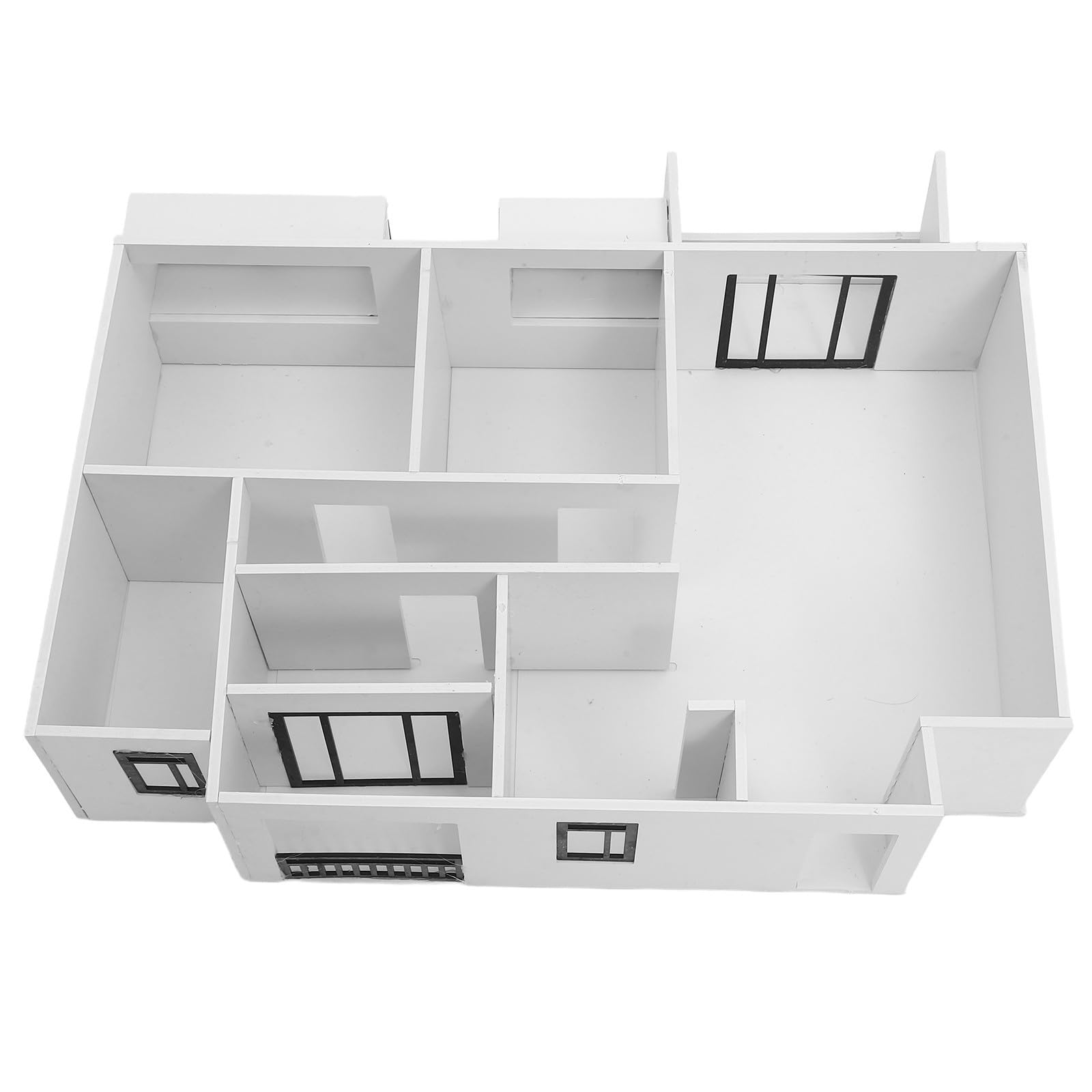 NUSITOU 1 Satz Architekturmodell Bausatz im Maßstab 1:25 aus Pvc und Acryl mit Realistischem Innenquerschnitt für Modellbau und Interaktive Bildungsaktivitäten