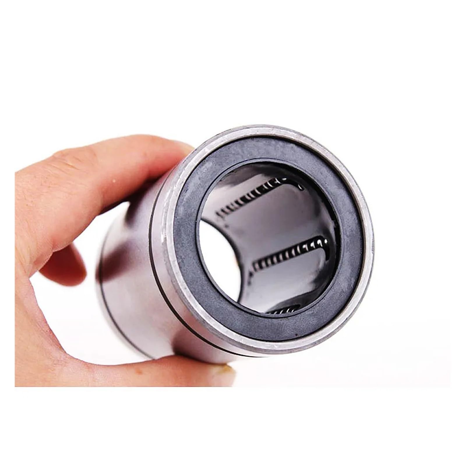 1/10 Uds LM8UU LM10UU LM16UU LM12UU cojinete Lineal Casquillo Lineal 8mm Varillas Carril Lineal Eje Lineal Piezas DIY Impresora 3D(Color:10PCS,Size:LM12LUU)