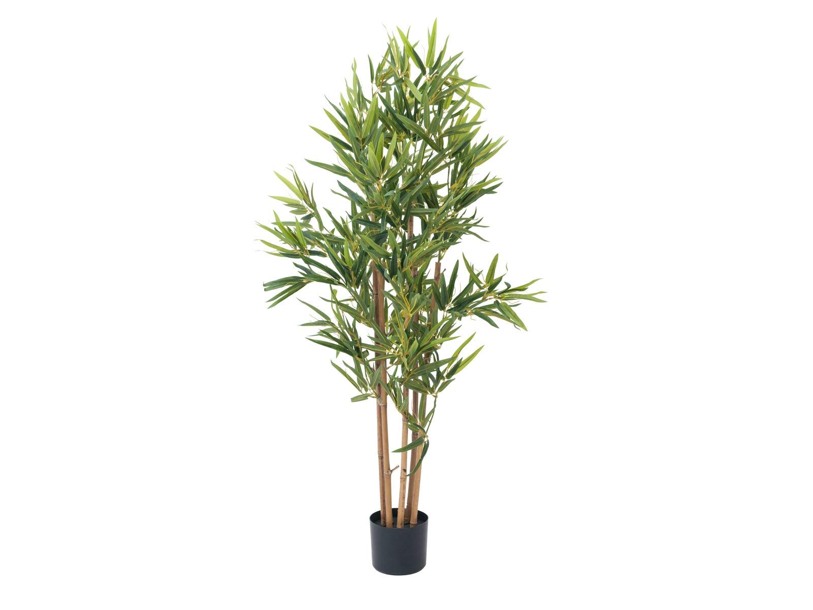 Plante artificielle bambou Europalms Deluxe 120cm arbre artificiel pot