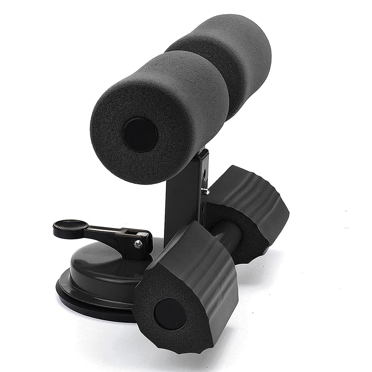 krupasadhya Double Sit up Bar Exercise Stand Workout Assistant Device with Leg Support Abdominal Core Sit Up Push Up Stand Home Gym Fitness Equipment Tool for Women Men.(Double Sit up Stand) 4