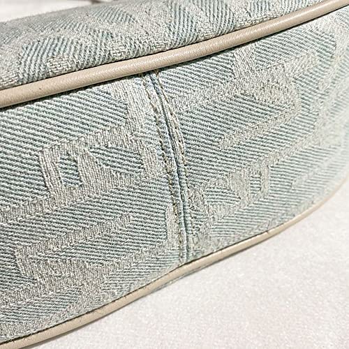 Andy's Orchids Summer Bag Crossbody Bag for Women, Small Denim Underarm Half Moon Bag Portable Shoulder Bag4